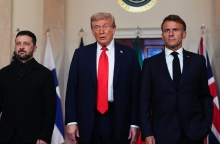 Τραμπ, Ζελένσκι και Μακρόν