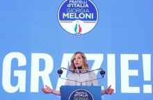 Η Ιταλίδα πρωθυπουργός Τζόρτζια Μελόνι