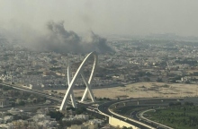 εκρηξη, καπνοι, πολυκατοικιες