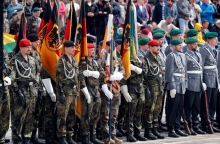 Μέλη των Γερμανικών Ενόπλων Δυνάμεων στο Βίλνιους της Λιθουανίας