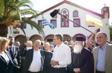 Μητσοτάκης στη Λήμνο