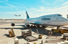 Lufthansa, αεροδρομιο, αεροπλανο