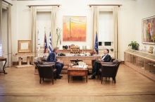 Χάρης Δούκας και Bill de Blasio στο Δημαρχιακό Μέγαρο