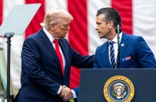 Ο υπουργός Άμυνας των ΗΠΑ, Πιτ Χέγκσεθ