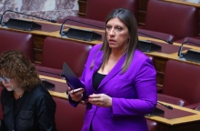 Η πρόεδρος της Πλεύσης Ελευθερίας, Ζωή Κωνσταντοπούλου 