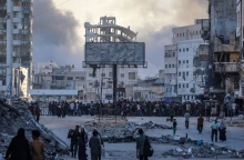 γαζα, συντριμμια, κατοικοι