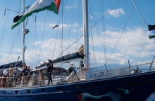 Το πλοίο Malden του στολίσκου Freedom Flotilla Coalition
