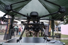 drone σε έκθεση