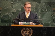 Ο πρωθυπουργός του Βελγίου, Μπαρτ Ντε Βέβερ στη Γενική Συνέλευση του ΟΗΕ 