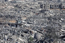 Drone κατέγραψε το μέγεθος της καταστροφής στην πόλη της Γάζας μετά από δύο χρόνια πολέμου