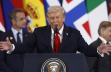 Ο Ντόναλντ Τραμπ στη Σύνοδο Κορυφής για το μέλλον της Γάζας