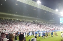 Συμπλοκές και επεισόδια στο ματς του Κατάρ με τα ΗΑΕ