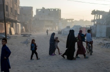 γαζα, συντριμμια, κατοικοι