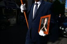 ΚΗΔΕΙΑ ΔΙΟΝΥΣΗ ΣΑΒΒΟΠΟΥΛΟΥ. ΕΞΟΔΙΟΣ ΑΚΟΛΟΥΘΙΑ ΣΤΗ ΜΗΤΡΟΠΟΛΗ ΑΘΗΝΩΝ (ΤΑΤΙΑΝΑ ΜΠΟΛΑΡΗ/EUROKINISSI)