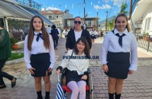 H Αλεξία παρέλασε έξι χρόνια μετά τον τραυματισμό της από αδέσποτη σφαίρα