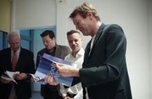 Ο Δήμαρχος Αθηναίων, Χάρης Δούκας με τον αρχιτέκτονα και καθηγητή στο Πανεπιστήμιο του Χάρβαρντ, Bas Smets