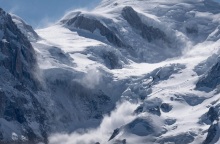 χιονοστιβάδα στις Άλπεις