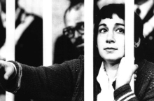 Η Άννα Λάουρα Μπραγέτι στη δίκη για τη δολοφονία του Άλντο Μόρο το 1982