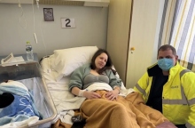 έγκυος γυναίκα στο νοσοκομειο