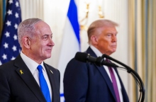 Ο Ντόναλντ Τραμπ και ο πρωθυπουργός του Ισραήλ Μπενιαμίν Νετανιάχου 