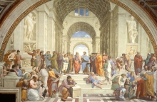 Η Σχολή των Αθηνών, του Ραφαήλ, 1509-1511