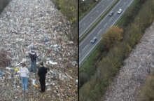 τείχος από σκουπίδια