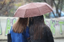 καιρος, βροχη, δρομος