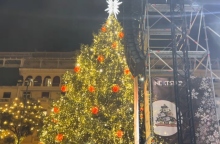 Θεσσαλονίκη, άναμμα του χριστουγεννιάτικου δέντρου