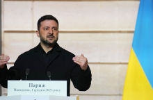 Ο Ουκρανός πρόεδρος, Βολοντίμιρ Ζελένσκι