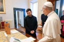 Συνάντηση Ζελένσκι - Πάπα 