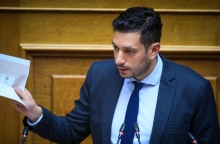 Ο αναπληρωτής υπουργός Υποδομών και Μεταφορών Κωνσταντίνος Κυρανάκης