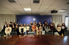 Συνάντηση της Υπουργού Παιδείας, Σοφίας Ζαχαράκη με εκπροσώπους μαθητικών κοινοτήτων