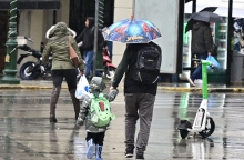 Καταιγίδα στην Αττική