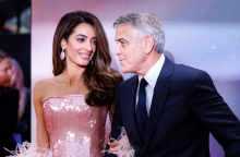 Ο Τζορτζ Κλούνεϊ με τη σύζυγό του, Αμάλ Αλαμουντίν Κλούνεϊ 