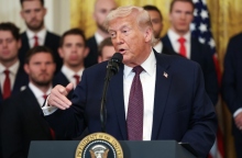 Ο πρόεδρος των ΗΠΑ, Ντόναλντ Τραμπ 