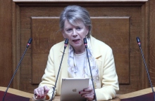 Η βουλευτής του ΣΥΡΙΖΑ, Έλενα Ακρίτα