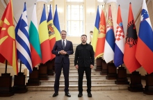 Μητσοτάκης και Ζελένσκι στην Οδησσό για την 4η Σύνοδο Κορυφής Ουκρανίας-ΝΑ Ευρώπης