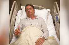 Ο Ζαΐχ Μπολσονάρου, πρώην πρόεδρος της Βραζιλίας, στο νοσοκομείο