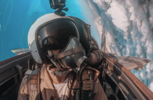 O ήρωας πιλότος της Ουκρανίας Vadym Voroshylov @instagram