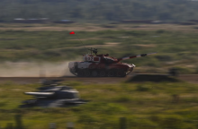 Κινεζικό τανκ σε στρατιωτική άσκηση