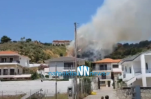 Φωτιά τώρα στον Πλατανίτη Ναυπακτίας