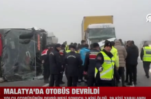 Tουρκία: Σύγκρουση φορτηγού με λεωφορείο με τουλάχιστον 4 νεκρούς και 36 τραυματίες 