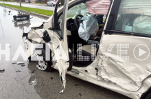 Καραμπόλα τριών οχημάτων στην Πατρών–Πύργου: Επτά τραυματίες, ανάμεσά τους και δύο παιδιά