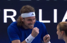 Τσιτσιπάς για Σάκκαρη: Είμαι υπερήφανος για εκείνη, χτίζουμε ένα καλό δίδυμο