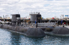 Υποβρύχια της Αυστραλίας σε ναυτική βάση του Περθ