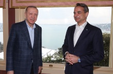 Κυριάκος Μητσοτάκης - Ρετζέπ Ταγίπ Ερντογάν