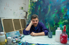 Μια συζήτηση με τον ζωγράφο Τζουλιάνο Καγκλή για το «Βαθύ Μπλε»