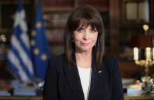 Η Πρόεδρος της Δημοκρατίας Κατερίνα Σακελλαροπούλου