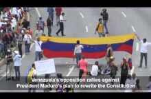 Security forces fire tear gas at big Venezuela demo