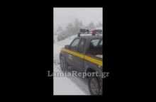 LamiaReport.gr: Χιόνια στην Καστανιά Υπάτης 30-11-16